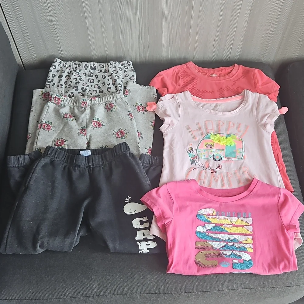 6 Piece Kids Clothing Bundle Mixed Brands - Picture 1 of 16